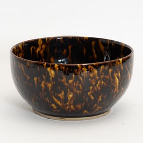 Rockingham Ware Glazed Bowl
