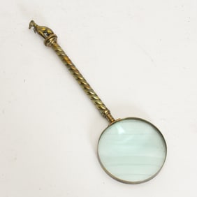 Brass Magnifying Glass