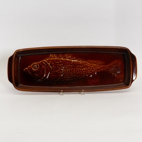 French Ceramic Fish Tray