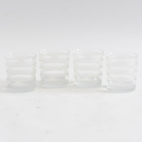 Set of Four Striped Salviati Tumblers