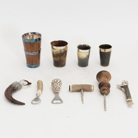 Group of Assorted Barware