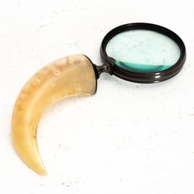 Horn Handled Magnifying Glass