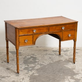 Faux Bamboo Desk