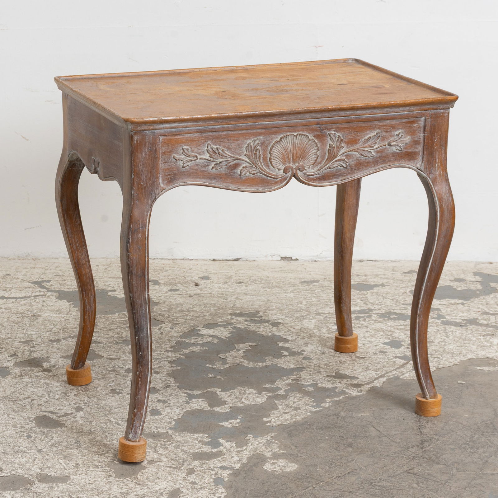 French Pine Side Table (1 of 9)