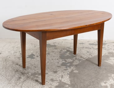 Provincial Pine Oval Breakfast Table