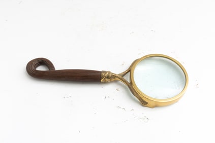 Brass Magnifying Glass