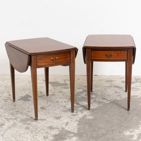 Pair of Mahogany Drop Leaf Tables