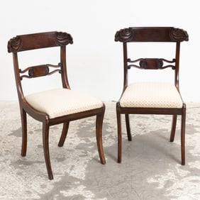 Pair of Regency Style Side Chairs