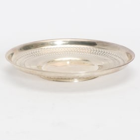 Sterling Reticulated Dish
