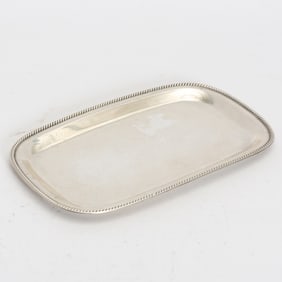 Fisher Sterling Rectangular Tray