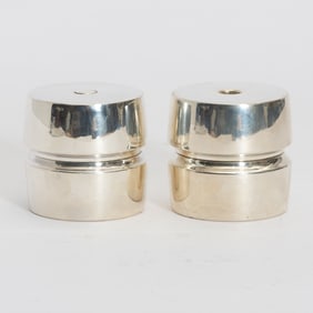 Pair of Tiffany & Co. Sterling Silver Salt and Pepper Grinders