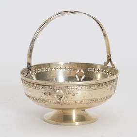 Black Star Frost Sterling Silver Basket