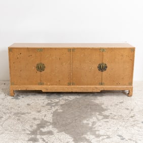 Faux Burlwood Lacquer Sideboard Entry