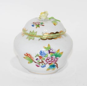 Herend Porcelain Covered Bowl