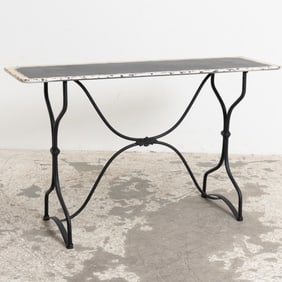 Painted Metal Console
