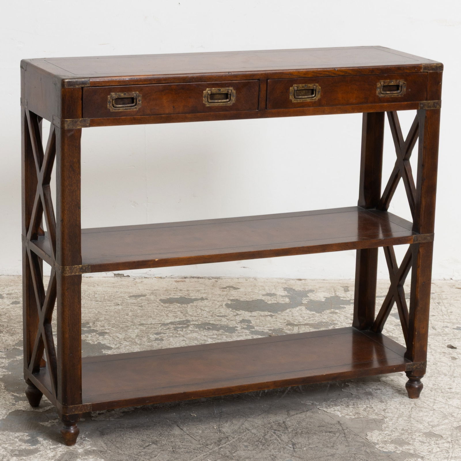 Campaign Style Console Table (1 of 7)