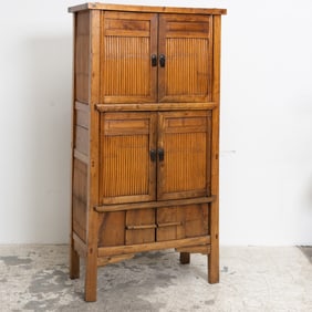 Asian Style Bamboo Cabinet