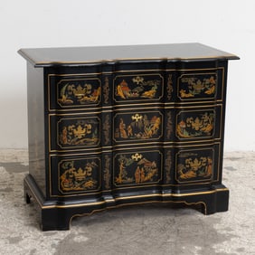 Chinoiserie Decorated Chest of Drawers