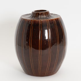 Glazed Ceramic Vase