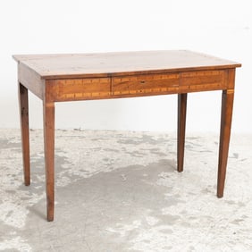 Italian Fruitwood Writing Table