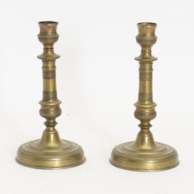 Pair of Brass Candlesticks