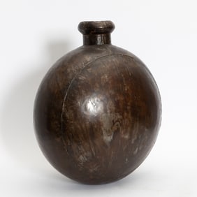 Patinated Metal Vase