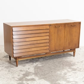 Walnut Mid-Century Modern Side Board