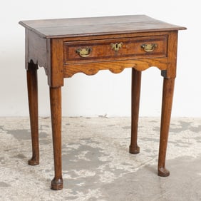 English Oak Side Table