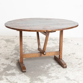 French Mahogany Wine Table