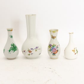 Group of Four Porcelain Vases