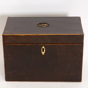 Mahogany Tea Caddy