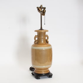 Glazed Ceramic Lamp