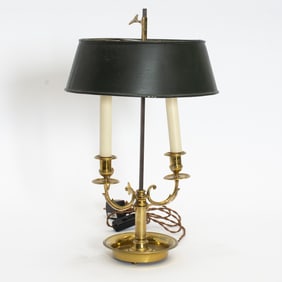 Brass Bouillotte Lamp