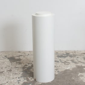 White Painted Wood Pedestal
