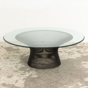 Platner Style Low Table