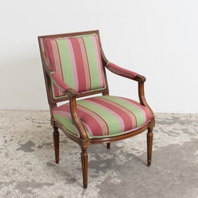 Louis Style Upholstered Fauteuil