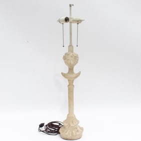 After Giacometti Plaster Table Lamp
