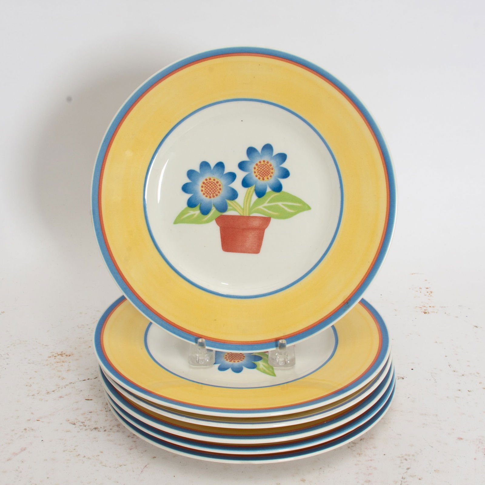 Set of Six Villeroy & Boch Plates (1 of 7)