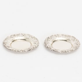 Pair of Sterling Nut Dishes