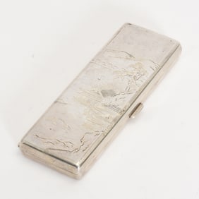 Japanese Sterling Cigarette Case