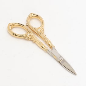 Vom Cleff & Co. Sterling Handle Grape Scissors