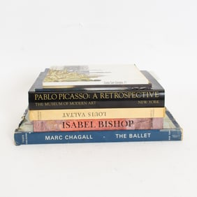 Group of Seven Assorted Art Theme Books