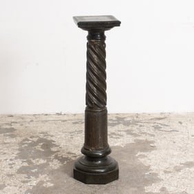 Green Marble Pedestal