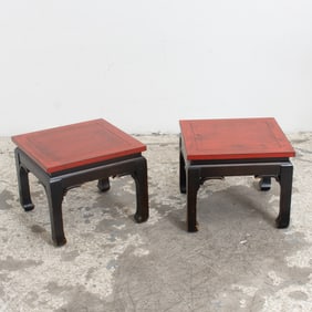 Pair of Asian Style Low Tables
