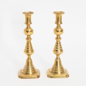 Pair of Brass Candlesticks