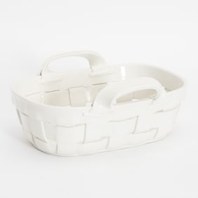 Tiffany & Co. Porcelain Backet