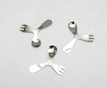 Set of Three Propeller Utensils
