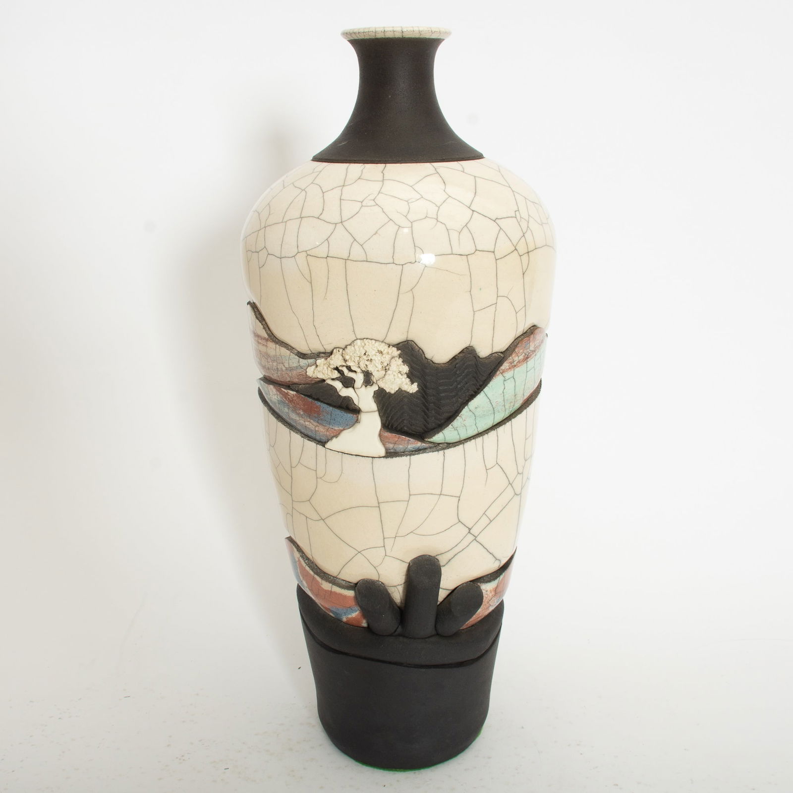 Raku Pottery Vase (1 of 12)