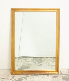 Rectangular Gilt Frame Mirror