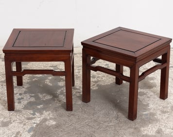 Pair of Asian Style Low Tables